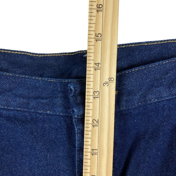 NWT Rustler Men's Blue Denim Jeans Size 42x30 Regular Fit Straight Heavyweight - Picture 8 of 9